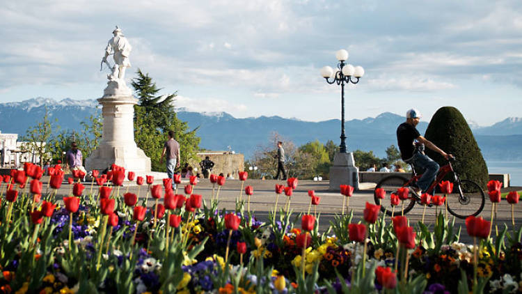 The Bala De Montbenon area