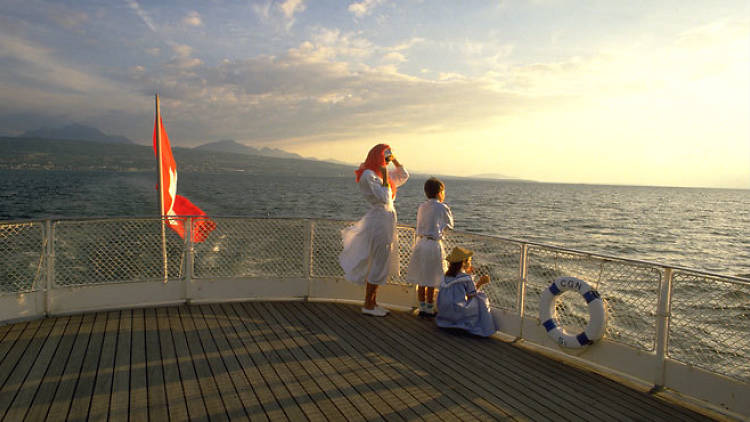 A trip on Lake Leman