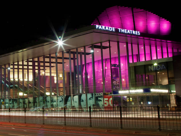 National Institute of Dramatic Art 2009 exterior shot nighttime courtesy NIDA 2016 Photographer credit Robert Kelly National Institute of Dramatic Art 2009 exterior shot nighttime courtesy NIDA 2016 Photographer credit Robert Kelly