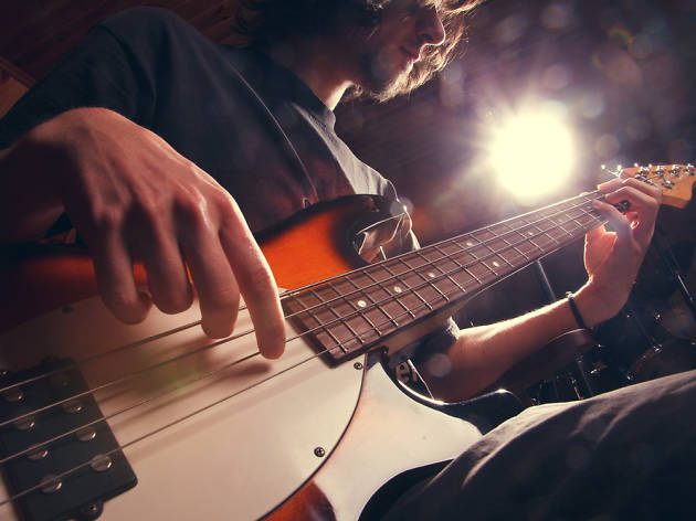 Baix, música, músic Baix, música, músic