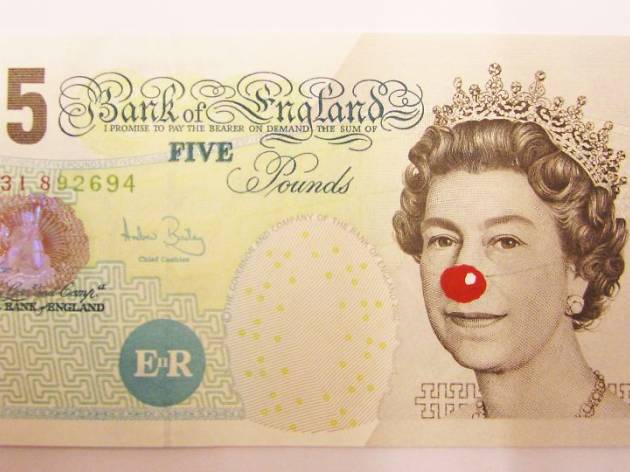 5 Pound Bill with Red Nose, de Hans-Peter Feldmann Punk. Els seus rastres en l'art contemporani