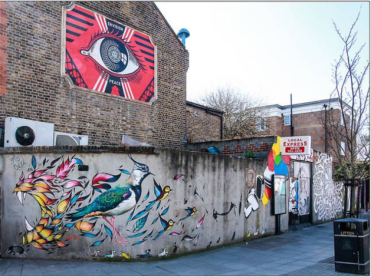 London's street art neighbourhoods: Turnpike Lane
