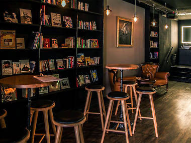 The Bibliotheca Bar and Book Exchange The Bibliotheca Bar and Book Exchange