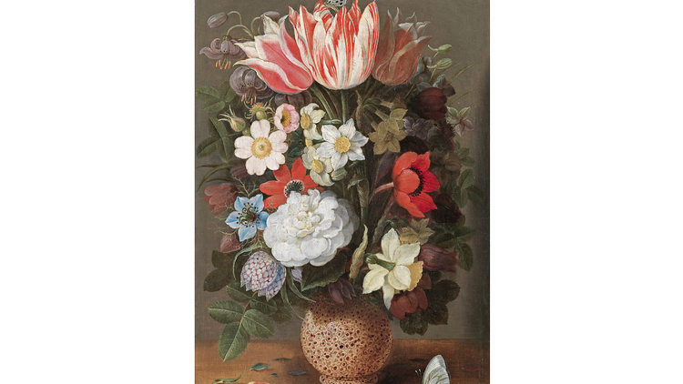 Osaias Beert the Elder: 'Flowers in a Serpentine Vase', about 1615. © Private Collection