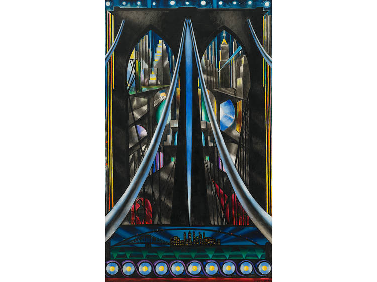 Joseph Stella, The Brooklyn Bridge: Variation on an Old Theme, 1939