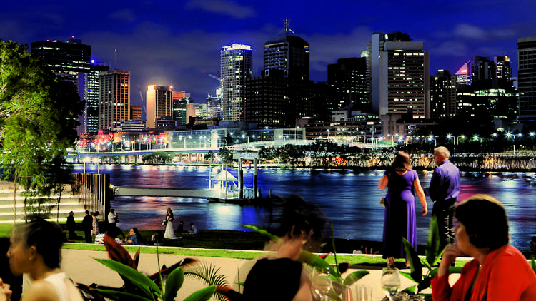 The view at The Jetty South Bank