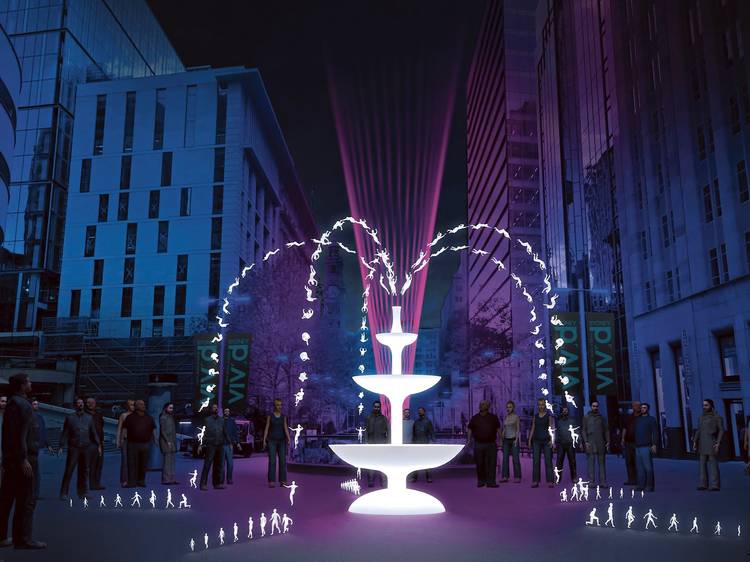 Fountain, Martin Place