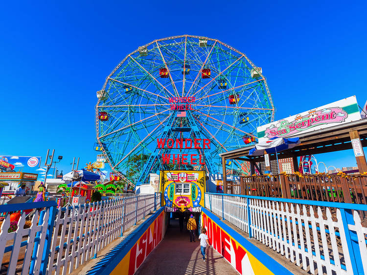 Catch some thrills at an amusement park