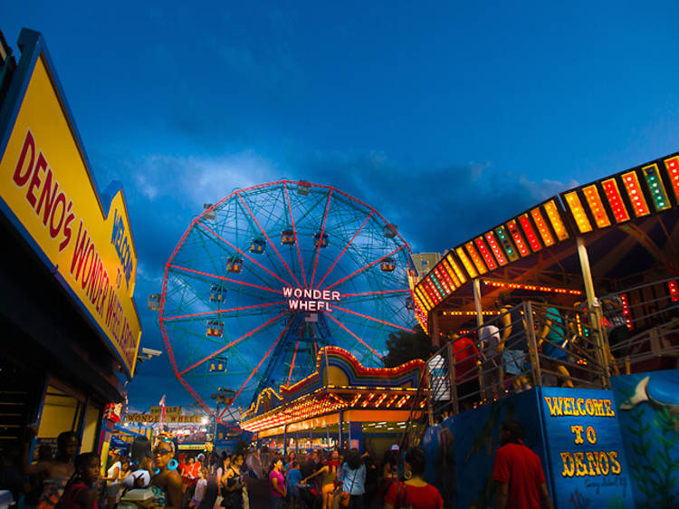 Deno’s Wonder Wheel Amusement Park: Brooklyn