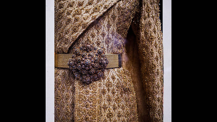 nice textile at of Queen Sirikit Museum of Textiles