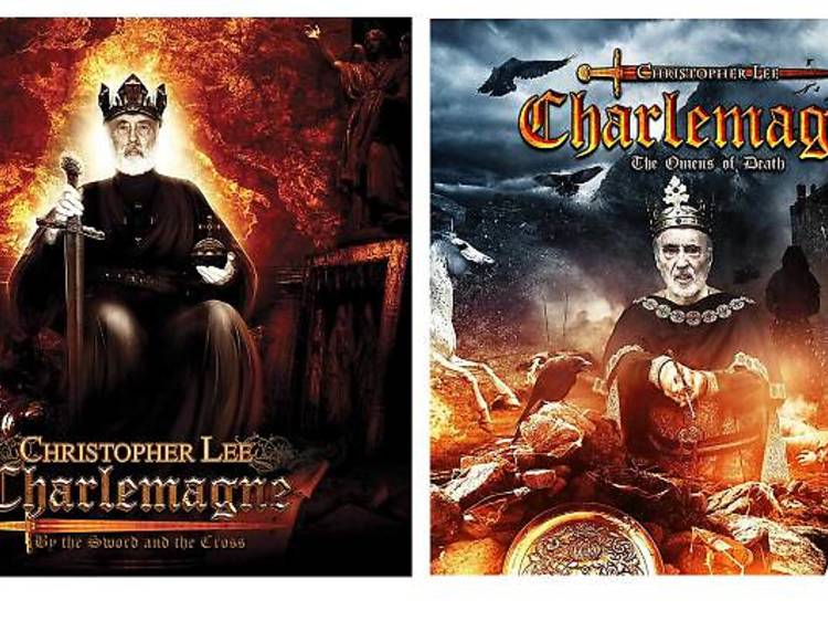 ‘Charlemagne: By the Sword and the Cross’ and ‘Charlemagne: The Omens of Death’ - Sir Christopher Lee