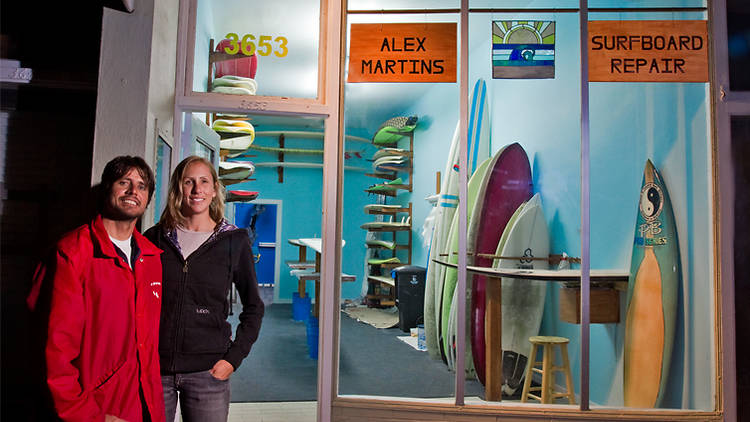 Alex Martins Surfboard Repair