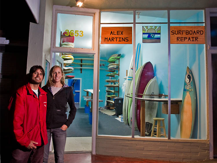 Alex Martins Surfboard Repair