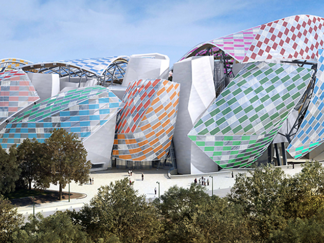 Daniel Buren Fondation Louis Vuitton Daniel Buren Fondation Louis Vuitton