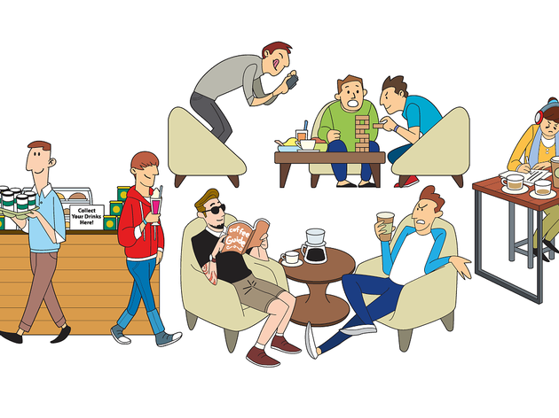 The eight types of café-goers in KL The eight types of café-goers in KL