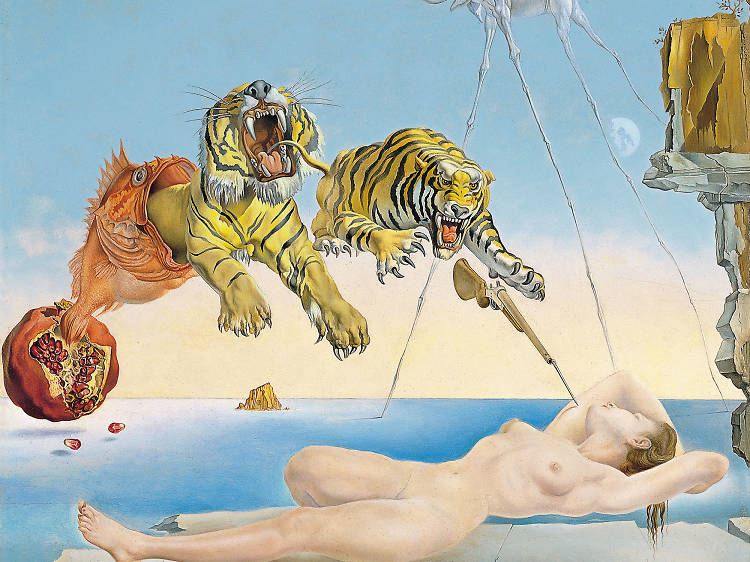 Salvador Dalí, Dream Caused by the Flight of a Bee...