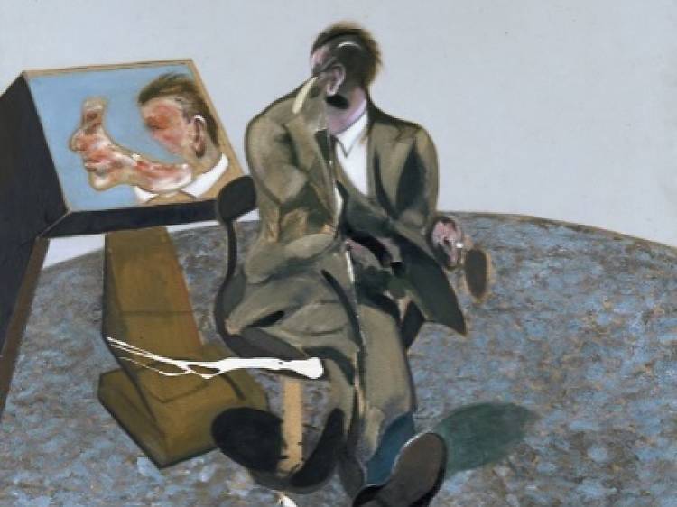 Francis Bacon, Portrait of George Dyer in a Mirror