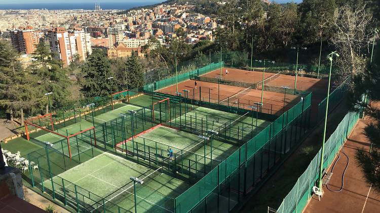 Pistas baratas para a tenis Barcelona