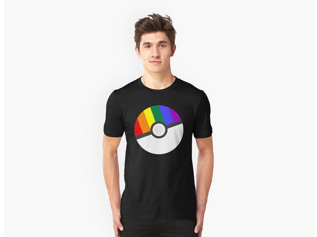 Pokemon "Prideball" T-shirt Pokemon "Prideball" T-shirt