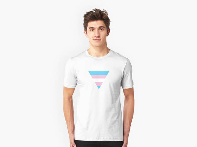 Transgender Pride Flag T-shirt Transgender Pride Flag T-shirt