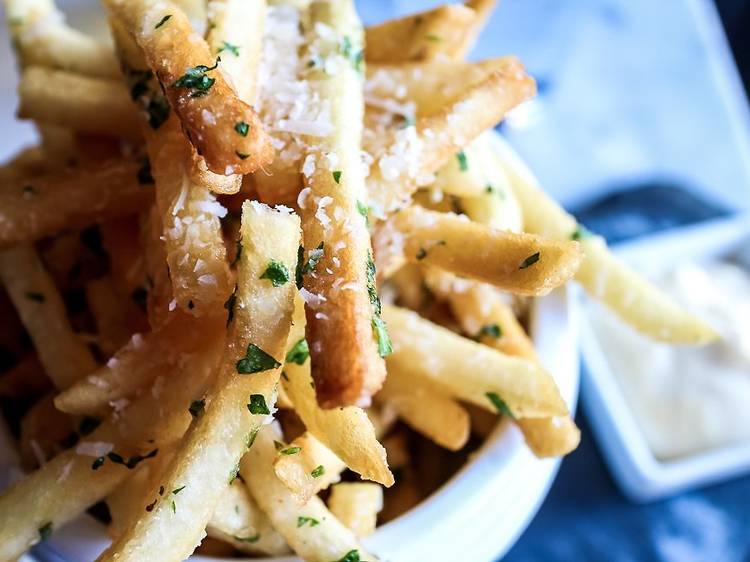 French fries at Park Tavern in San Francisco, CA