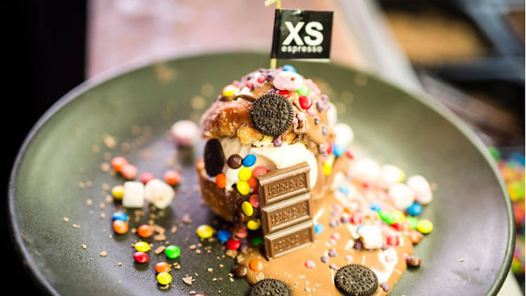 dessert bar creation at xs espresso