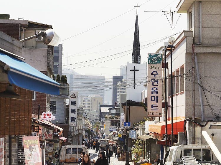 계동길 전경