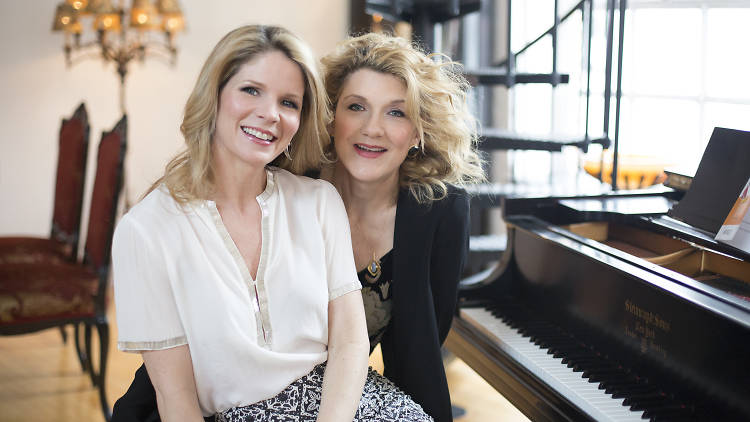 Kelli O'Hara and Victoria Clark