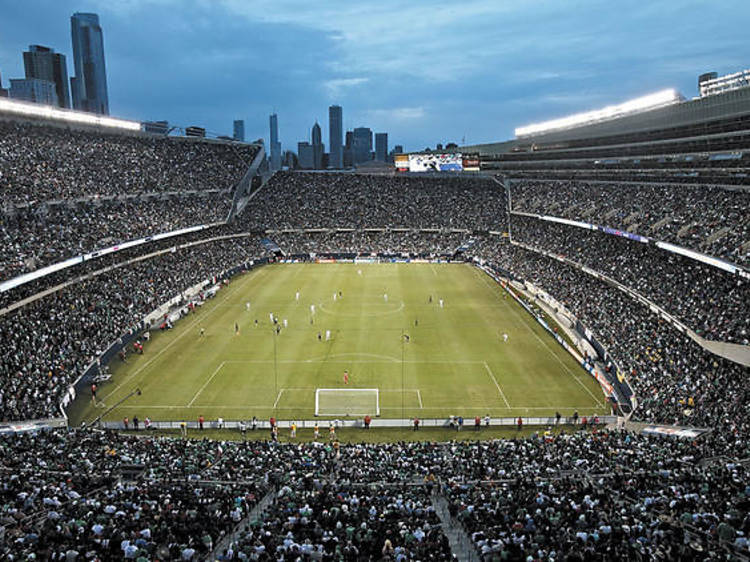 The Bears will be hosting a draft party at Soldier Field