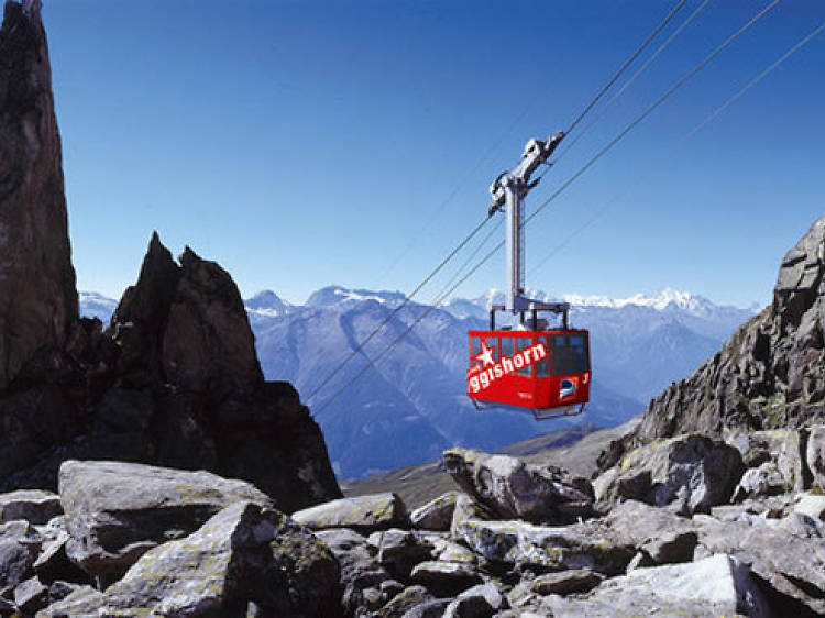 Eggihorn cable car