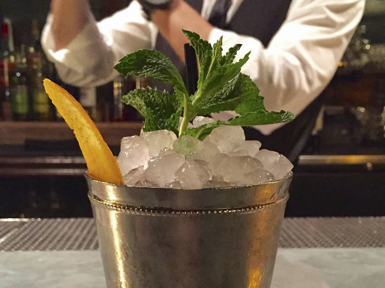 Mint Julep at Bavette's