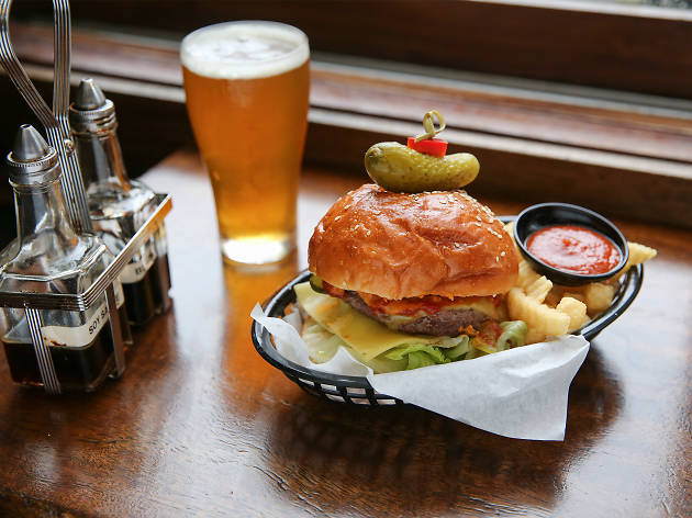 Burger at Royal Albert Hotel Royal Albert Hotel (2015 People's Choice winner)