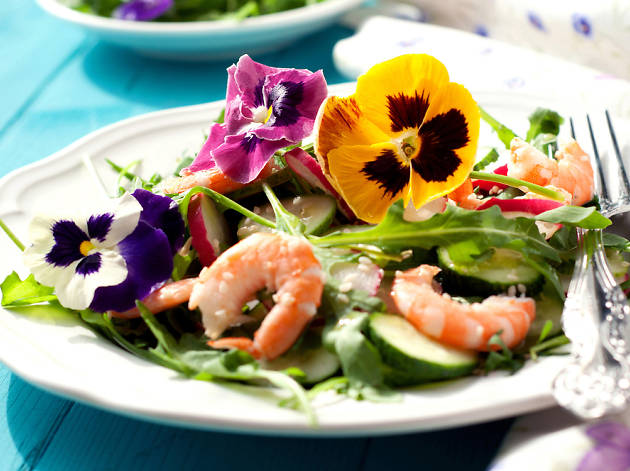 Plat amb flors Plat amb flors