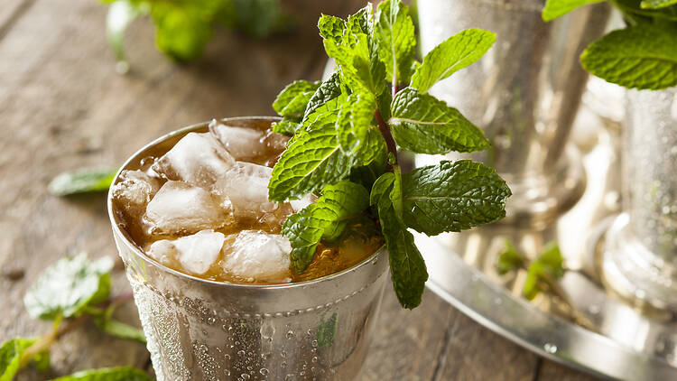 Mint julep at Rye