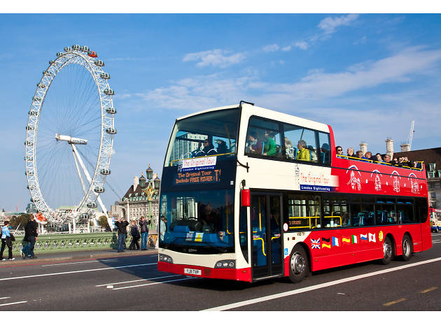 london bus tour from trafalgar square