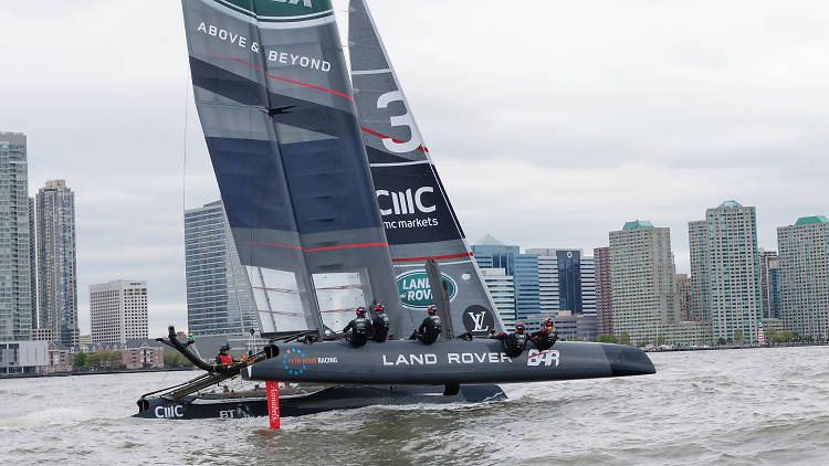 The America's Cup in Manhattan, Once Again