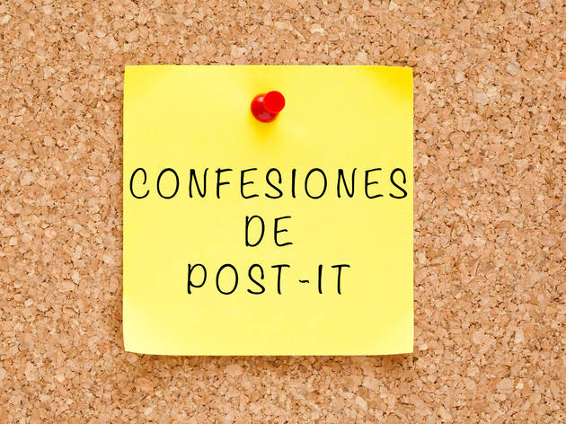 Confesiones de post-it portada Confesiones de post-it de los lectores de Time Out México