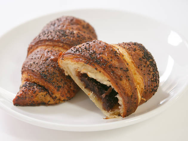 Croissants at Bakery Le Pain Croissants at Bakery Le Pain