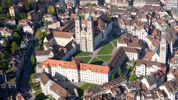 St Gallen - Abbey area