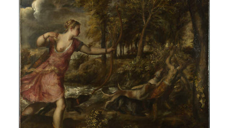 ‘The Death of Actaeon’, Titian