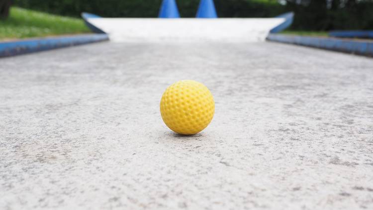 mini golf ball