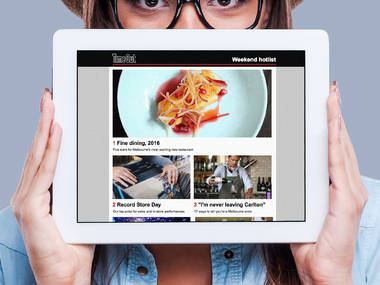 Sign up to our weekly newsletter
