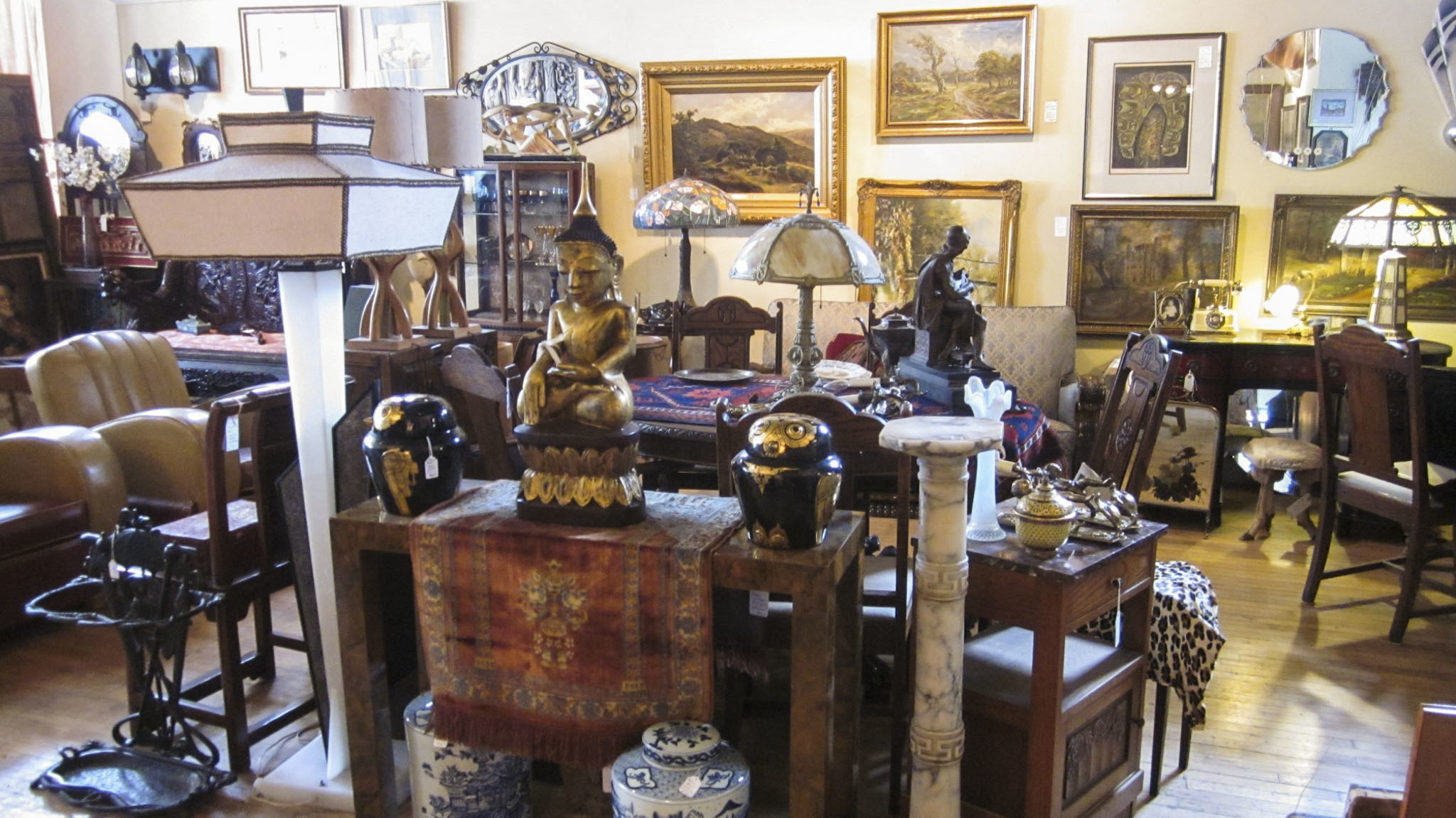 Antique furniture store