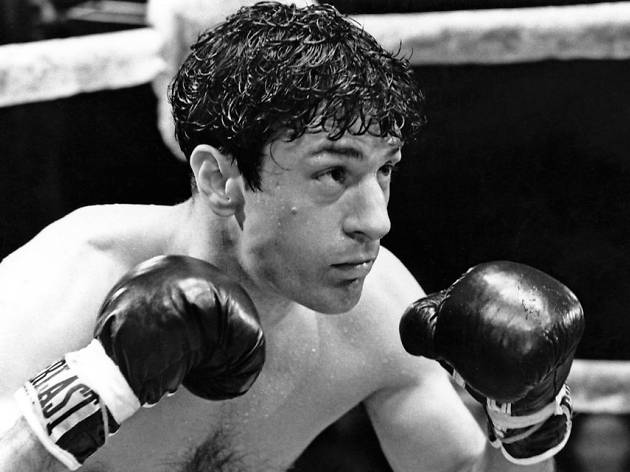 De Niro In Raging Bull a young Robert de Niro in boxing ring