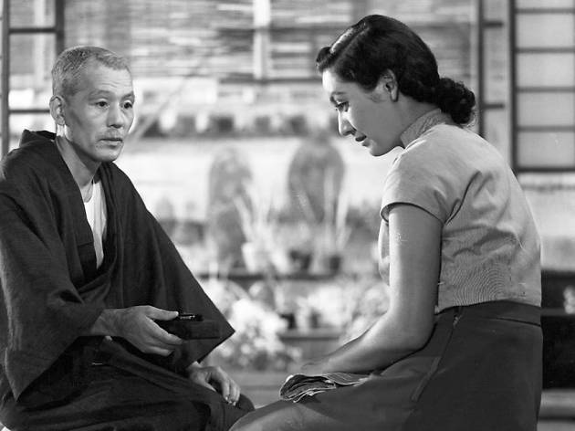 Tokyo Story A young Japanese woman and man in conversation