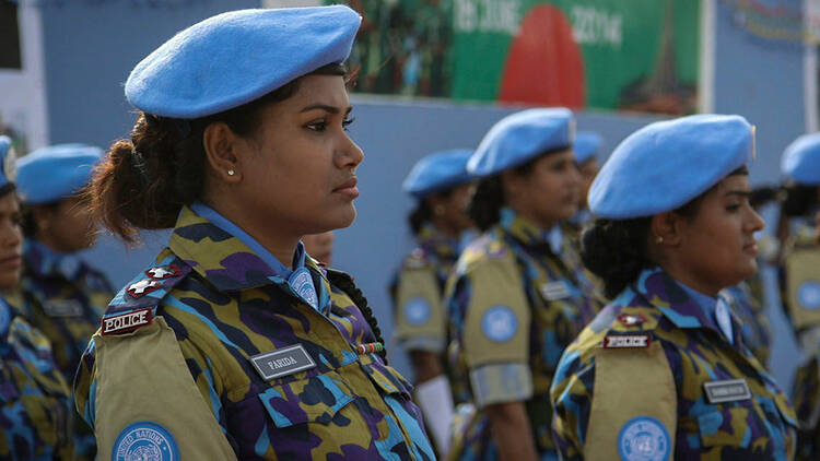 Muslim women peacekeepers!