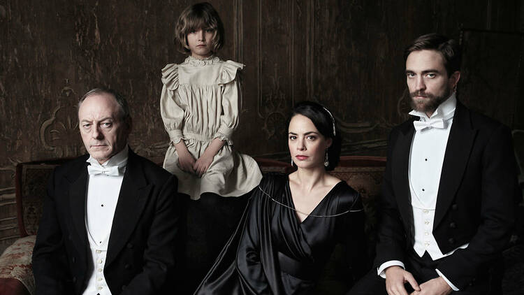    R-Patz in an uncompromising period drama, with Ser Davos!