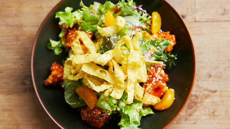 Orange Chicken Salad by tales of gold mine