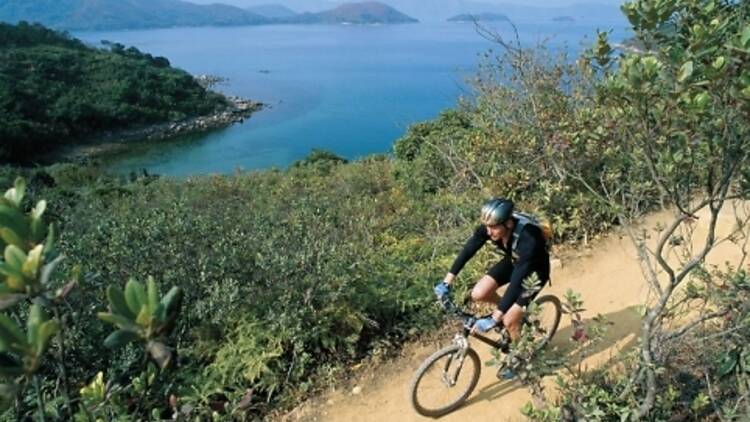 Biking in Nam Sang Wai