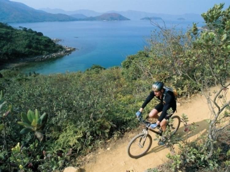 Biking in Nam Sang Wai